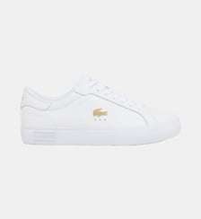 Sneakers Powercourt femme en cuir Lacoste