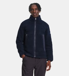 Veste sherpa recyclée col montant zippée Aigle