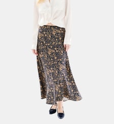 Jupe jalentina2 - Motif imprimé - Coupe droite Caroll
