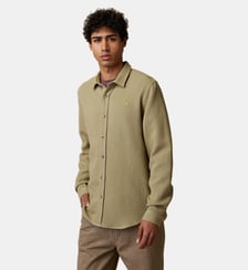 Chemise effet nid d'abeille Faguo
