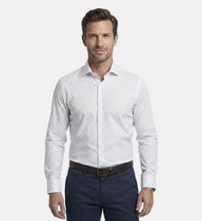 Chemise imprimée motifs géométrique coupe cintrée Atelier Privé