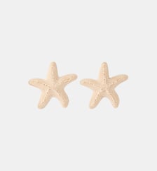 Boucles d'oreilles étoile de mer beige Balaboosté