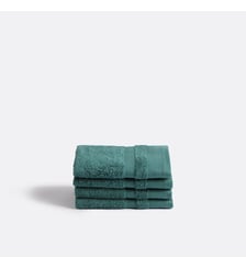 Lot 4 serviettes d'invité en coton Égyptien 600g/m2 La Redoute Interieurs