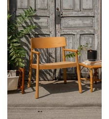 Fauteuil en frêne aux lignes modernes Jakob N°1316- Produit chiné Debongout