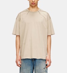 T-shirt en coton avec micro broderie Diesel