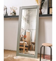 Miroir style campagne patiné Georges N°1452- Produit chiné Debongout