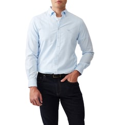 Chemise slim en coton oxford à carreaux col boutonné Gunn unisexe Rodd & Gunn