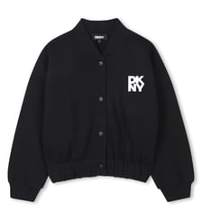 Cardigan en molleton de coton DKNY