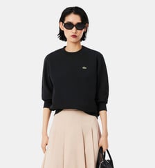 Sweatshirt relaxed fit col rond molleton Lacoste