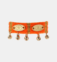 Bracelet en tissu coloré réglable avec pampilles TODOBEM Hipanema