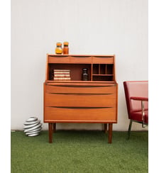 Secrétaire scandinave en bois Honoré N°127- Produit chiné Debongout