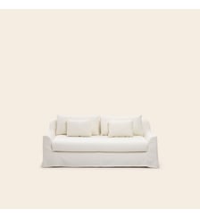 Canapé 2,5 Places  Revêtement en tissu naturel Madura