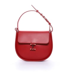 Sac Senda rouge rubis Ines de la Fressange Paris