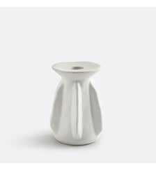 Bougeoir en céramique texturée H12 cm La Redoute Interieurs