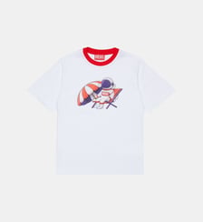 T-shirt avec logo et imprimé astronaute Diesel Kids