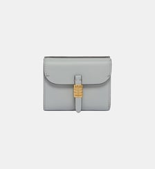 Portefeuille en cuir avec logo pinko Pinko