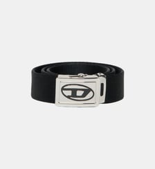 Ceinture en toile avec logo Oval D Diesel Kids