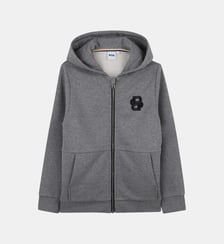 Cardigan à capuche BOSS Kidswear