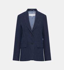 veste de tailleur rayée en lin - tazia Gerard Darel