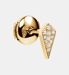 Boucles d'oreille STAIRWAY Or Jaune & Diamants Statement