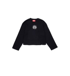 T-shirt à manches longues avec logo Diesel Kids