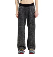 Pantalon effet denim avec bandes latérales Diesel