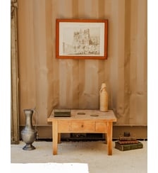 Table basse en bois Léonie N°1057- Produit chiné Debongout