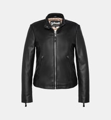 Blouson biker, cuir d'agneau Schott