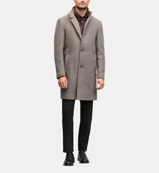 Manteau avec parement amovible regular Delray Digel