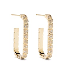 Boucles d'oreilles Ride & Love pavées Medium Loyal.e Paris