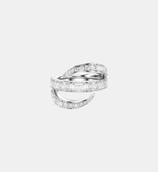 Bague Vienna, Cygne, Métal rhodié Swarovski