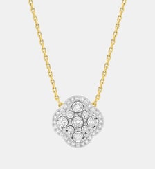 COLL. TREFLE SERTI DIAMANTS + DIAM. J. OR750 Morganne Bello