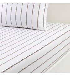 Drap housse en satin de coton Boss Home