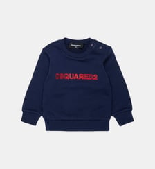 Sweat-shirt col rond avec logo Dsquared2