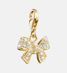 Charm nœud avec zirconia blanc Thomas Sabo