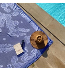Drap de plage Océanique XXL Le Jacquard Francais