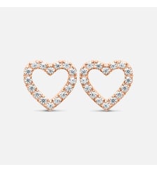 Boucles d'oreilles Cœur Magic Touch Djula