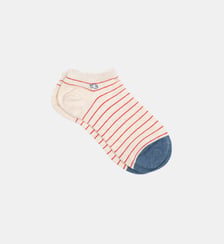 Socquettes en coton peigné à rayures fines Billybelt