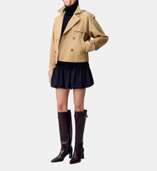 Blouson trench court Claudie Pierlot