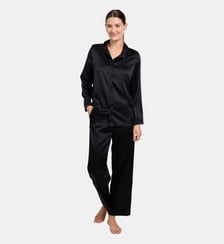 Pantalon Silk'n Moon noir Maison Lejaby