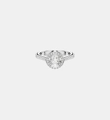 Bague Una Angelic, Finition argentée Swarovski