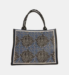 Sac cabas en jacquard La Fée Maraboutée
