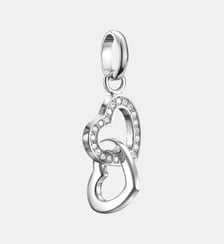 Pendentif Charm cœurs entrelacés Connect Thomas Sabo