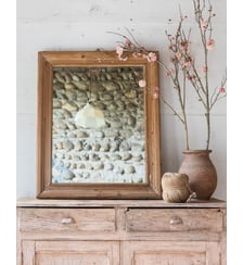 Miroir ancien en bois Georges N°1013- Produit chiné Debongout