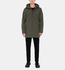 Blouson long urban déperlant Schott