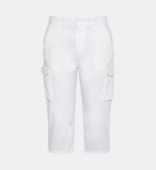 Pantacourt beige cargo multipoches Schott