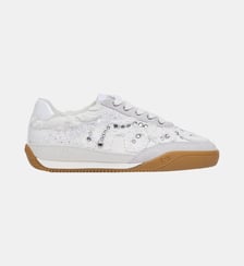 Sneakers en denim avec pierres fantaisie Liu Jo