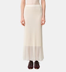 Jupe longue maille Claudie Pierlot