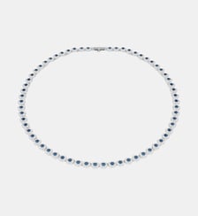 Collier Una Angelic, Métal rhodié Swarovski