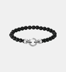 Bracelets en beads d'obsidienne Thomas Sabo